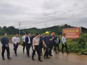 山东鲁丽集团董事长薛茂林前往新田查看项目建设情况