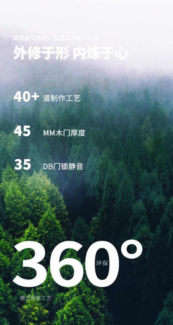 外修于形 内炼于心丨兔宝宝实木复合门