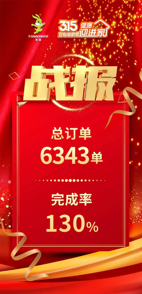 兔宝宝家居3.15开门红活动圆满收官
