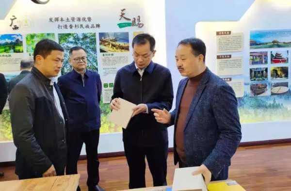 广西自治区乡村振兴局副局长到壮象调研