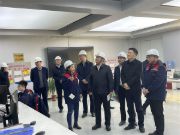 吉林省洮南市委书记崔彦磊一行莅临万华禾香板业怀远公司考察调研