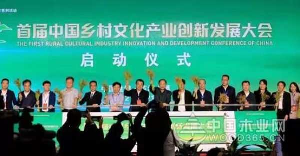  壮象董事长叶新忠受邀参加首届中国乡村文化产业创新发展大会并发言