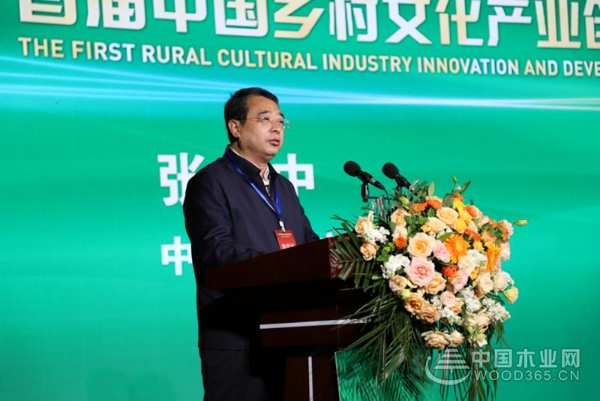  壮象董事长叶新忠受邀参加首届中国乡村文化产业创新发展大会并发言