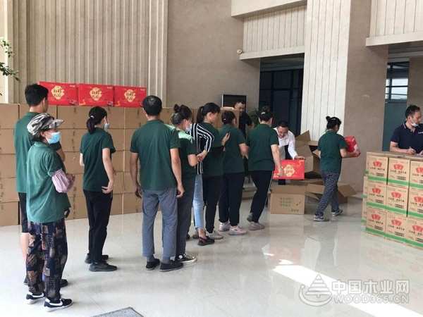情满中秋 千山板材员工福利大放送