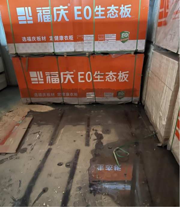 福庆家居：质量放在第 一位，不让一张泡水板材流入市场！