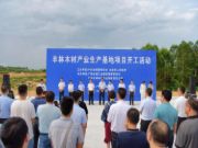 丰林木材产业生产基地项目正式开工