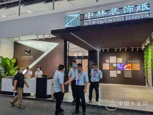 自然本真，无懈可击，中林装饰纸强势亮相广州建博会