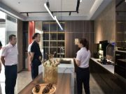 热烈欢迎中国木材保护工业协会会长刘能文一行莅临福庆参观考察指导