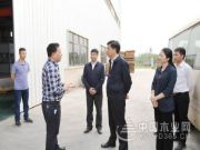 喜迎贵客 广西钦州市委书记许永锞莅临伟新集团佳昌木业