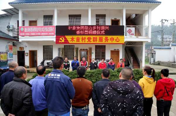 十大生态板壮象捐赠树苗助力乡村振兴！