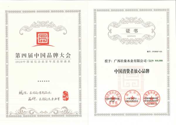 行稳致远，坚韧前行|壮象木业荣获“中国行业领军品牌”和“中国消费者放心品牌”两项大奖！