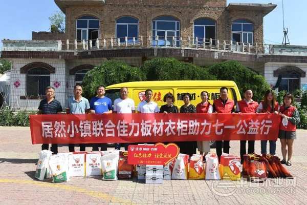 佳力板材衣柜||开展“红色接力·让爱延续”七一公益活动