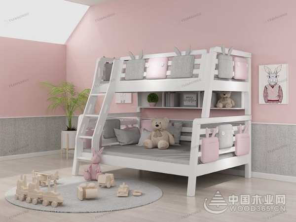 兔宝宝儿童家居|魔法兔和精灵背包，一款可切换性别的儿童房