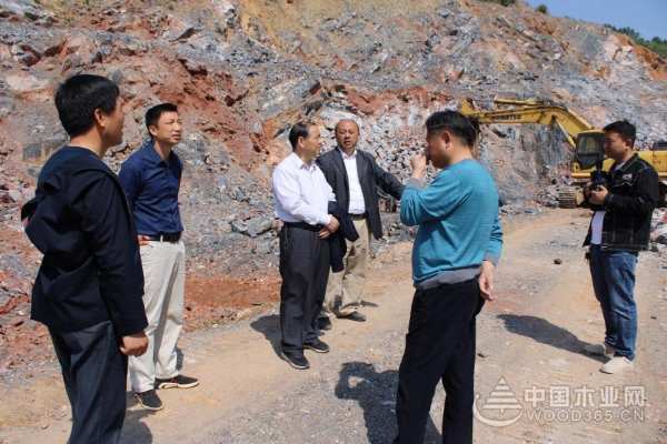 湖南省新宁县县长一行莅临红崀山调研考察