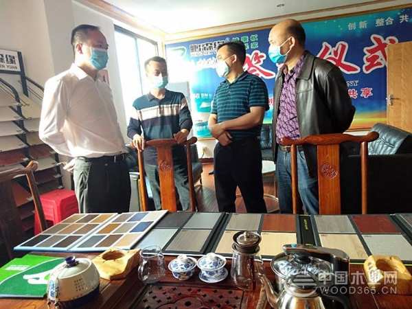 柳城县委副书记、县人民政府代县长阳天一行深入鹏森缘集团调研