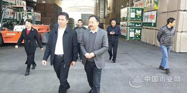 自治区林业局副局长到壮象调研