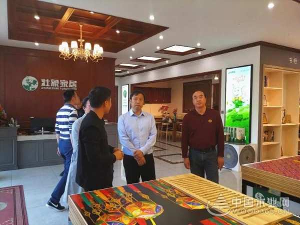 热烈欢迎自治区党委宣传部领导莅临壮象调研指导工作