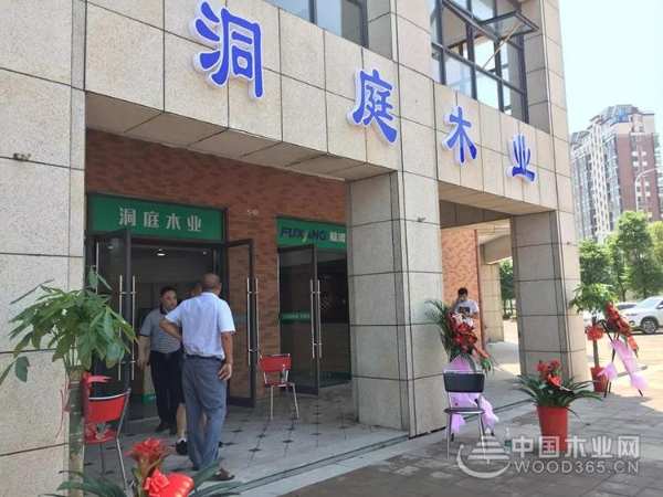 热烈祝贺洞庭木业株洲磐龙世纪城店隆重开业