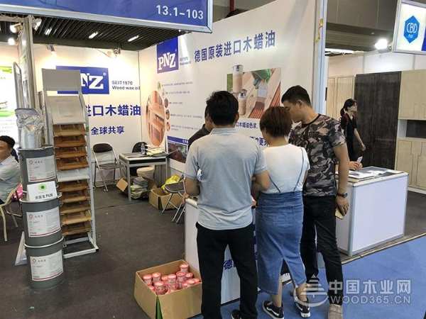德国原装进口pnz木蜡油精彩亮相广州建博会