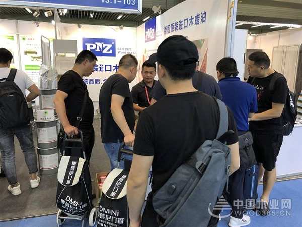 德国原装进口pnz木蜡油精彩亮相广州建博会