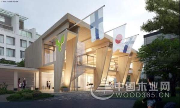 芬林梅沙木业亮相2019北京国际木屋房车露营博览会
