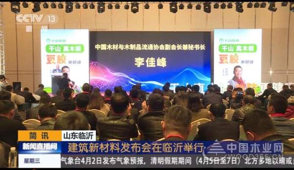CCTV-13央视新闻频道:千山木业大豆胶板材成建筑环保新材料