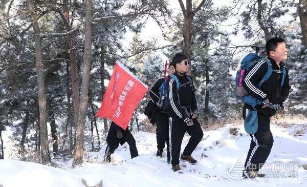 全员蒙山活动——2019群豪木业业务部团建