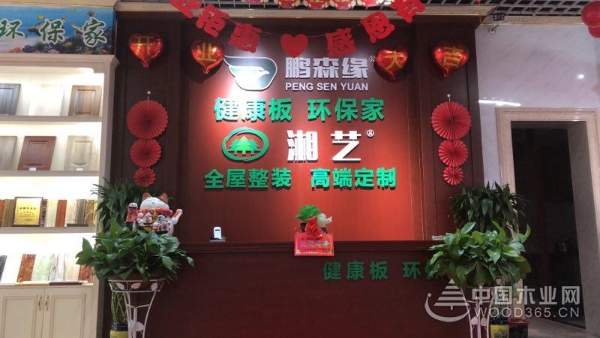 鹏森缘闪亮开幕-湖南湘艺全屋定制震撼开业