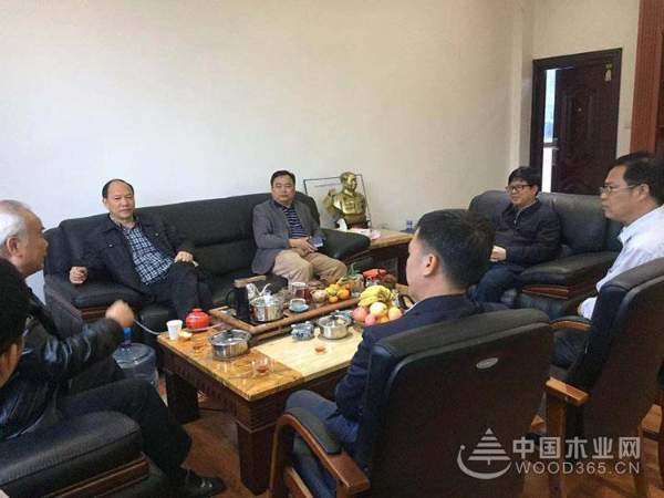 实力见证 全力以赴 广西鹏森木业多次迎接领导考察