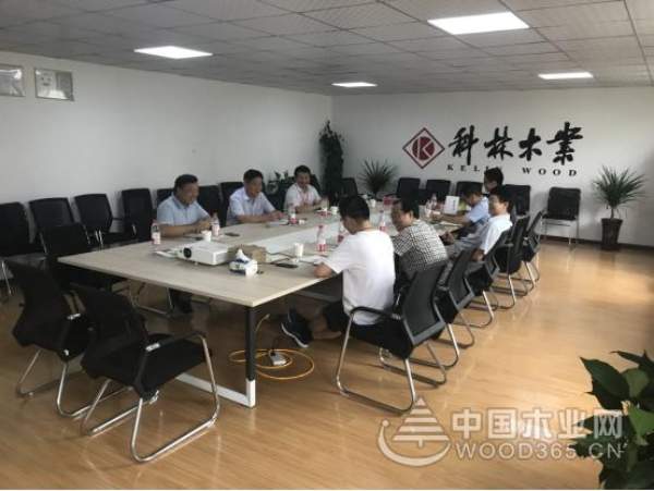 宜家工作组到访中国十大刨花板品牌-科林木业并确定供货事宜