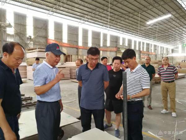 考察调研鹏森缘 来宾市领导一行赞不绝口