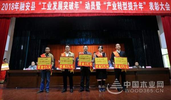 壮象获融安县县政府表彰